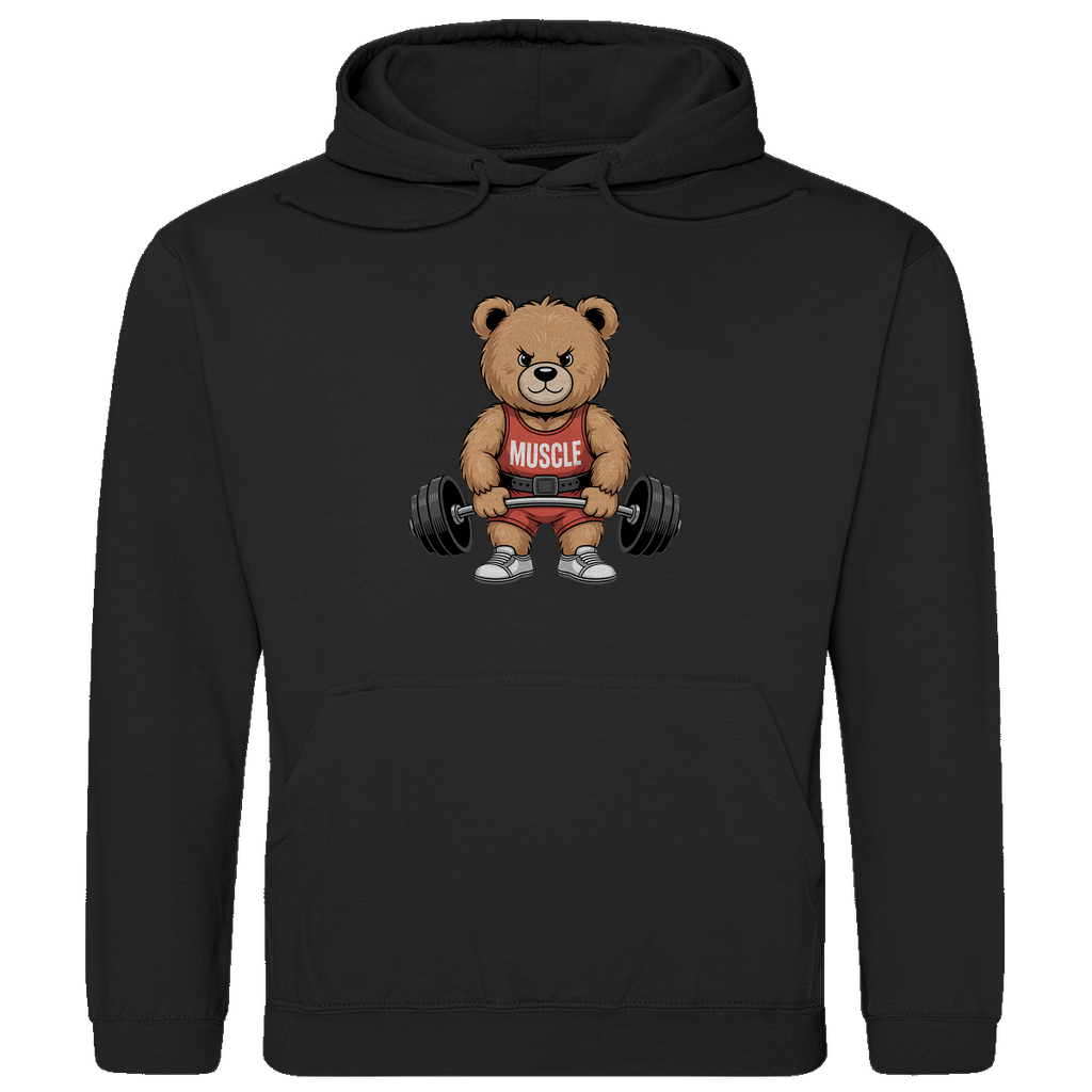 MUSCLE TEDDY PREMIUM HOODIE