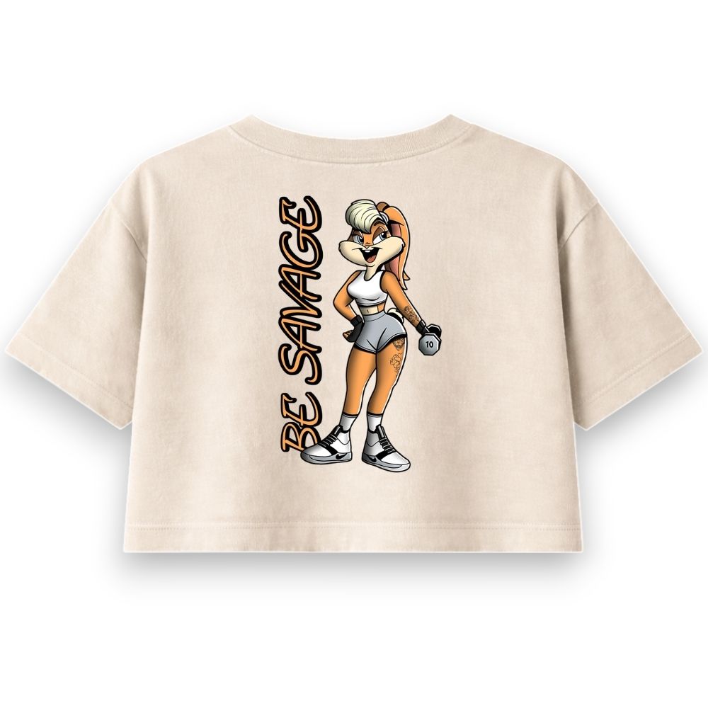 Be Savage Oversize Crop Top