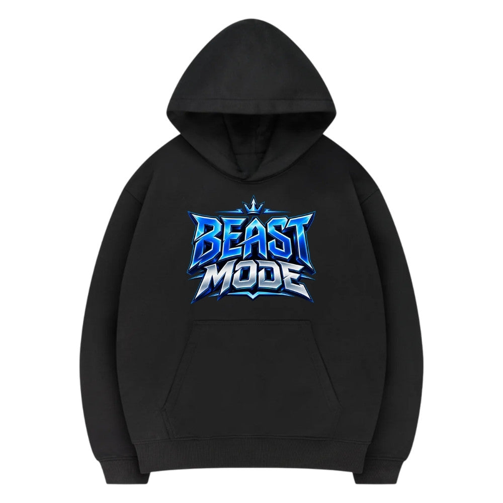 BEAST MODE Premium Hoodie Schwarz