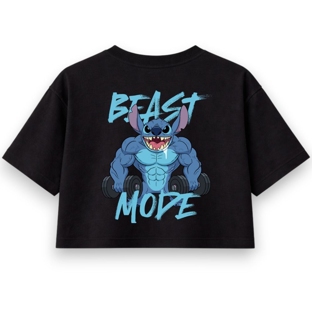 Beast Mode Oversize Crop Top