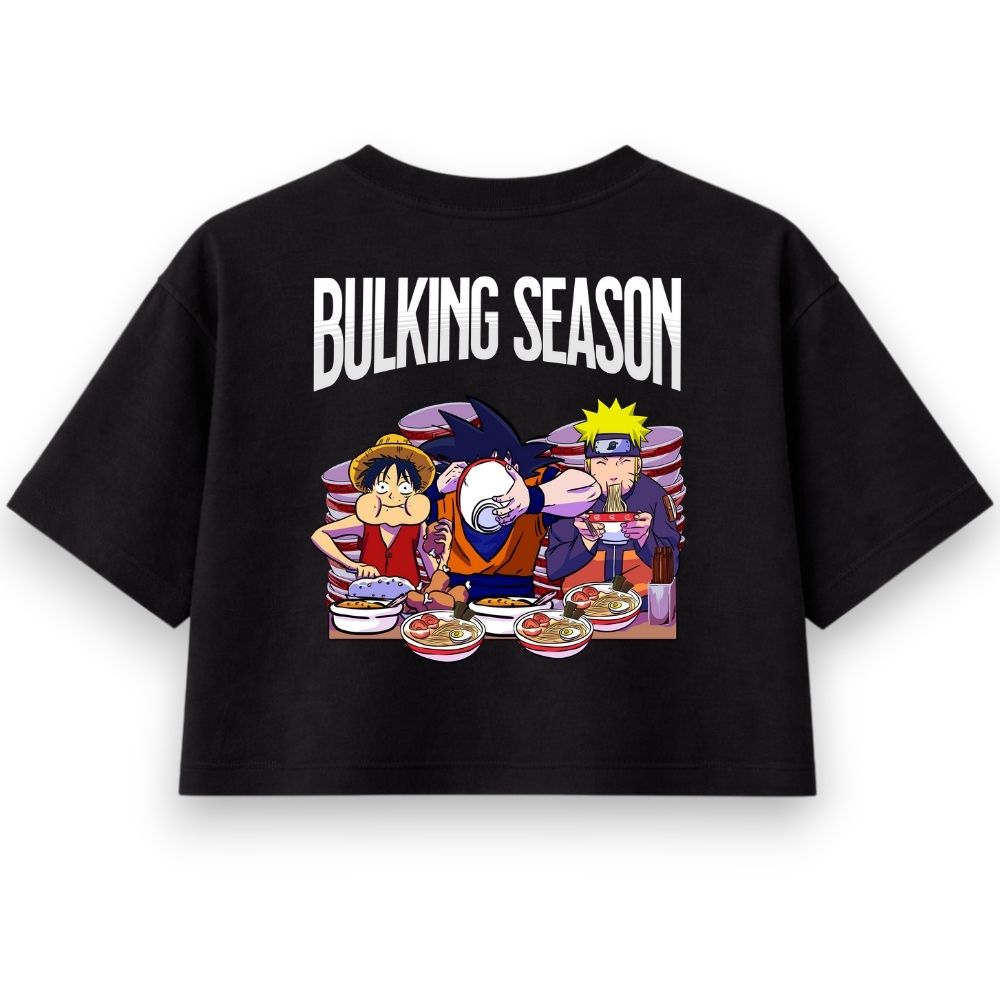 Bulking Season Oversize Crop Top