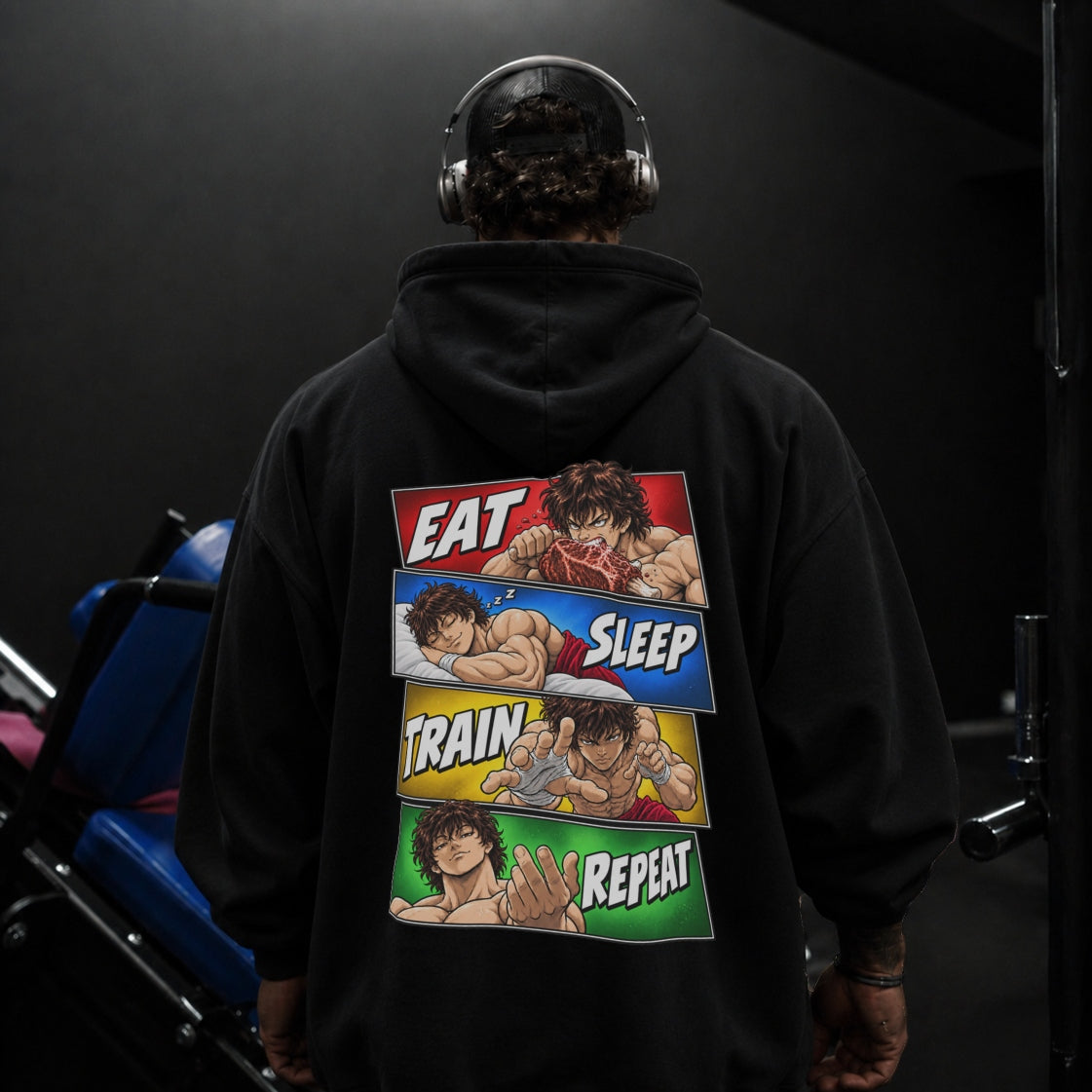Champ Baki Hanma Oversize Hoodie