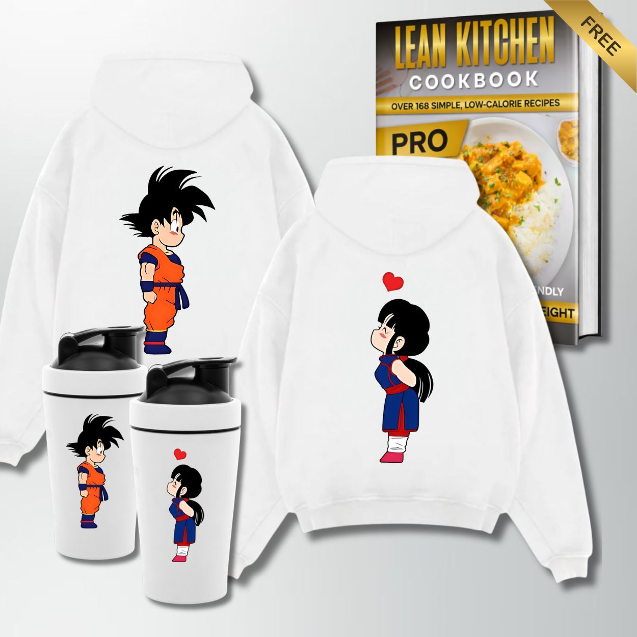 Goku x Chichi Elite Gym Set