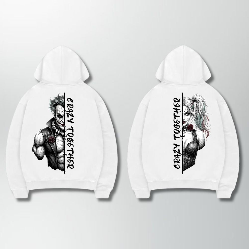 Crazy Together Couple Hoodie