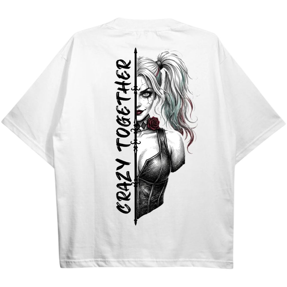 Crazy Together Harley Quinn Oversize Shirt