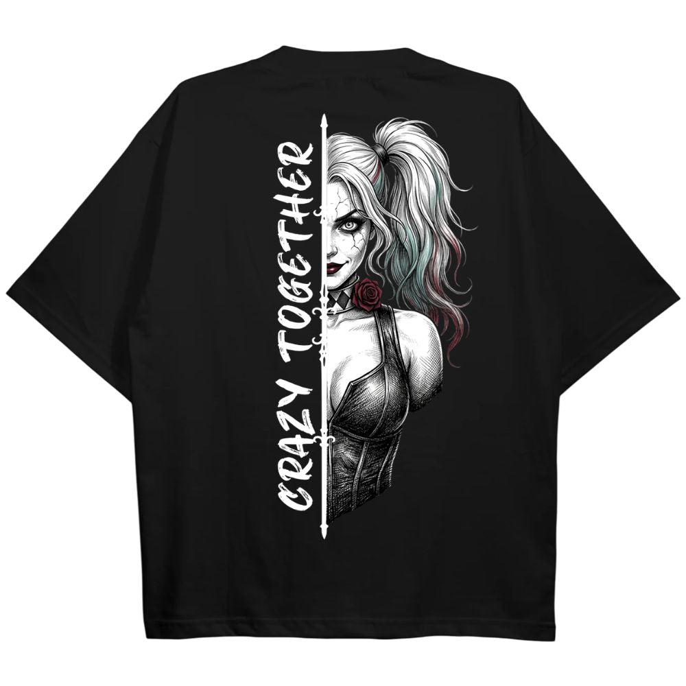 Crazy Together Harley Quinn Oversize Shirt