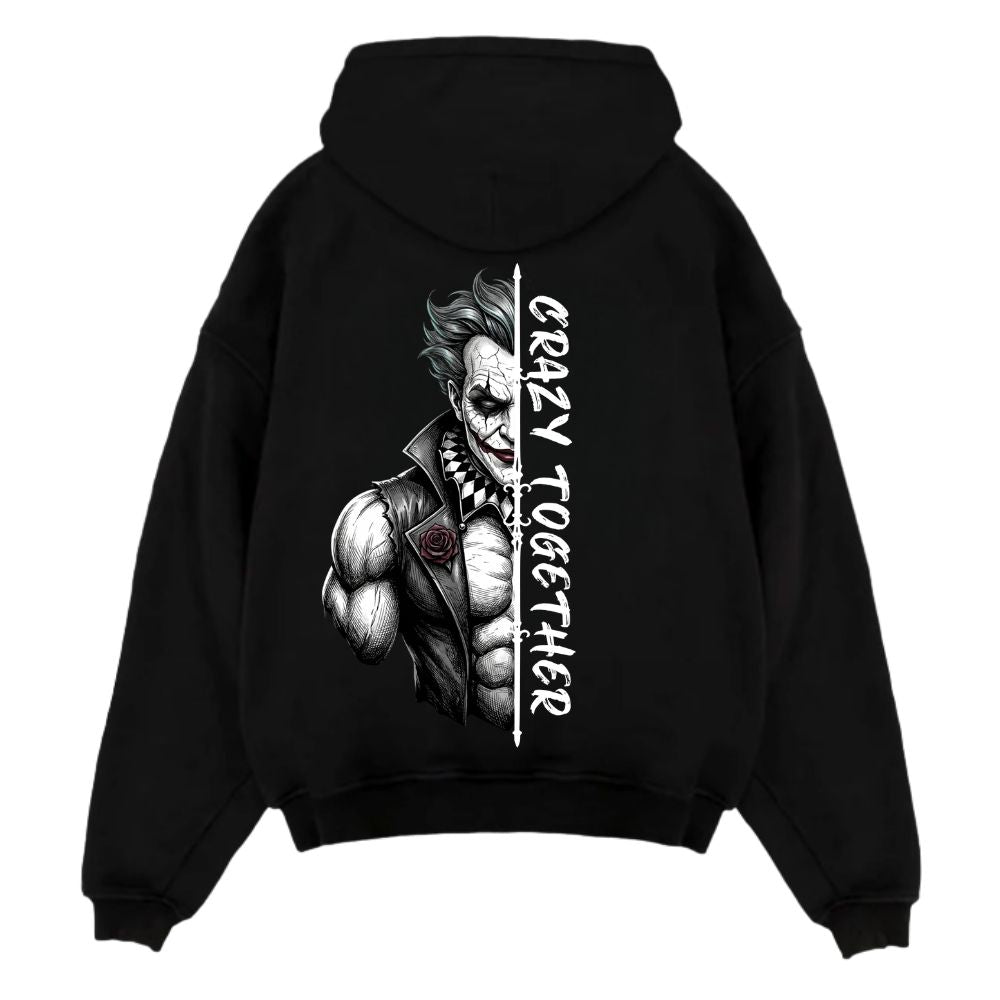 Crazy Together Joker Oversize Hoodie