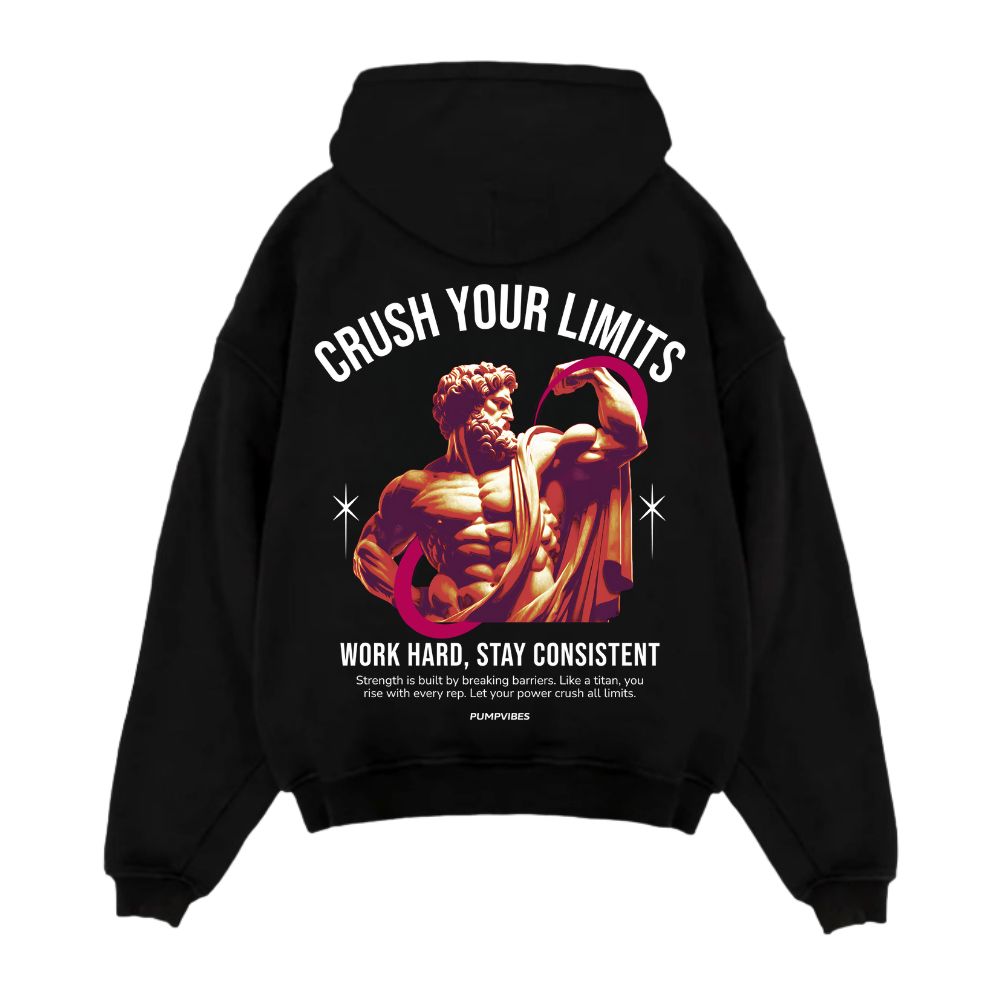 Crush Your Limits Oversize Hoodie
