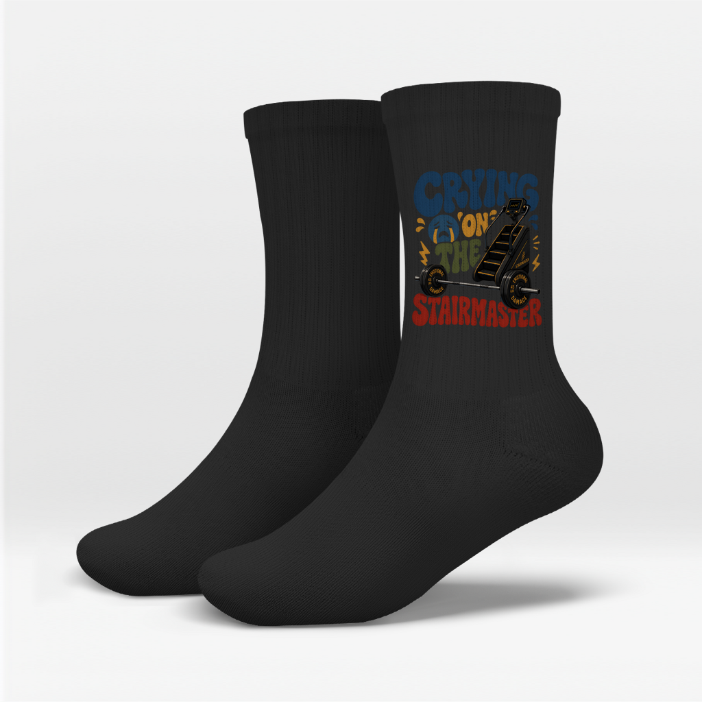 Crying On The Stairmaster Socken