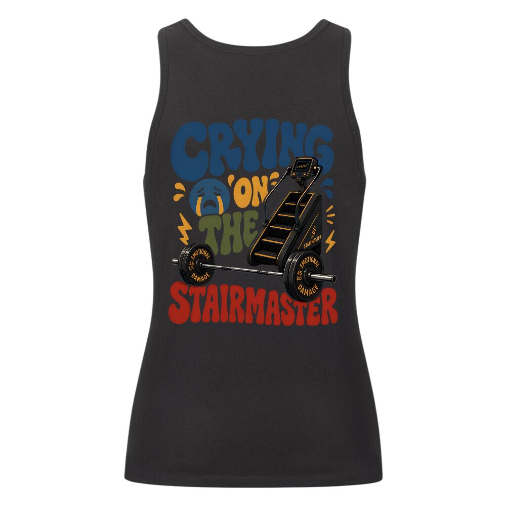 Crying On The Stairmaster Damen Tank Top