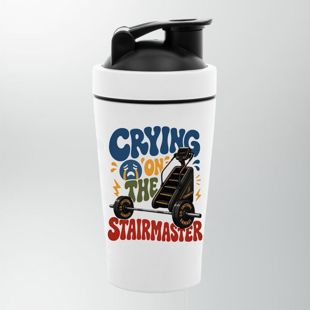 Crying On The Stairmaster Edelstahl Shaker