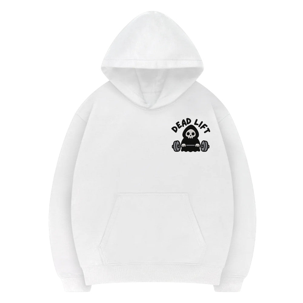 Dead Lift Premium Hoodie Weiß