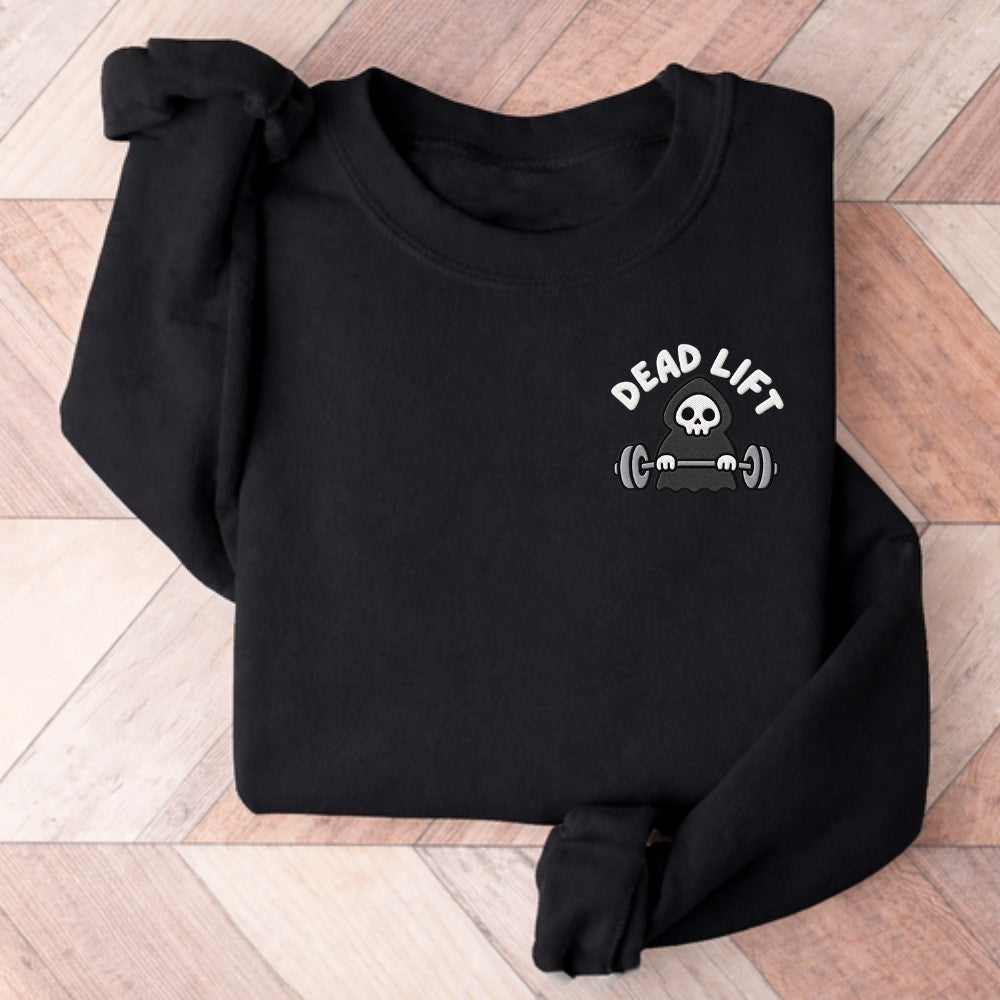 Dead Lift Premium Sweatshirt Schwarz