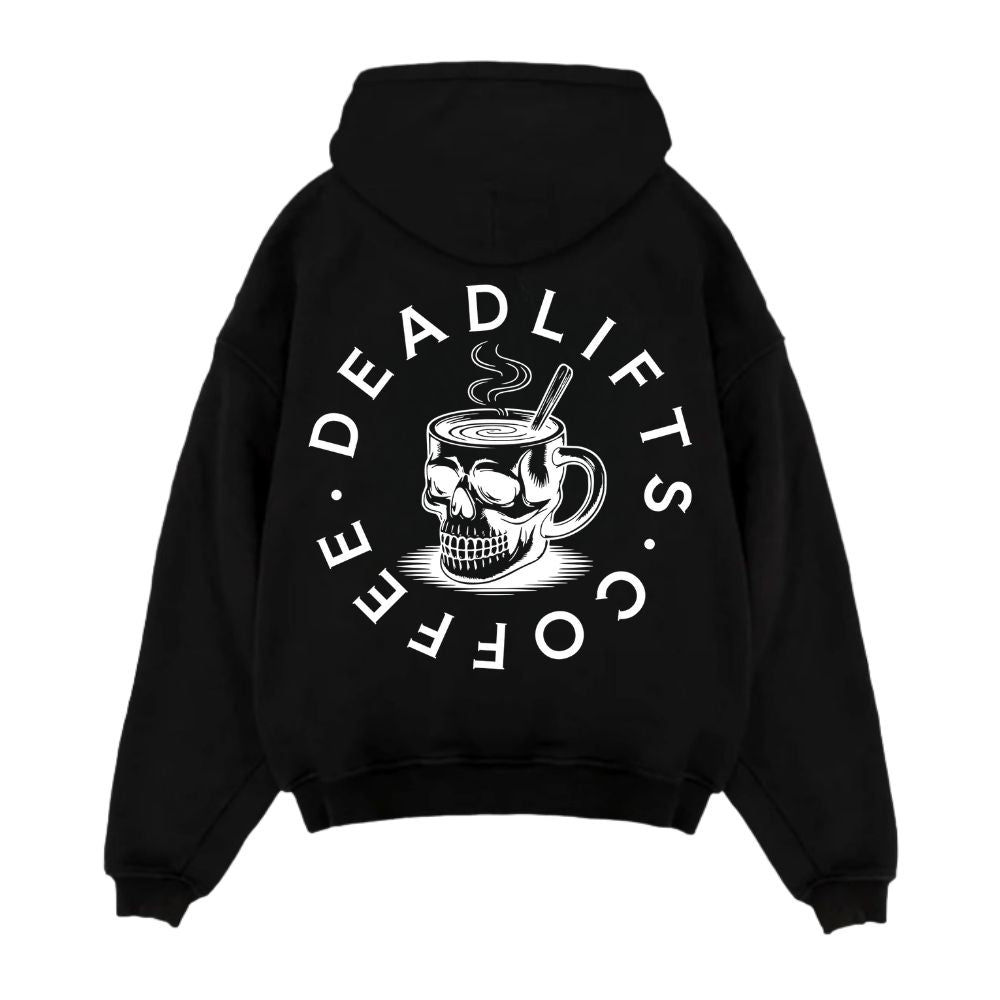 Deadlifts And Coffee Oversize Hoodie