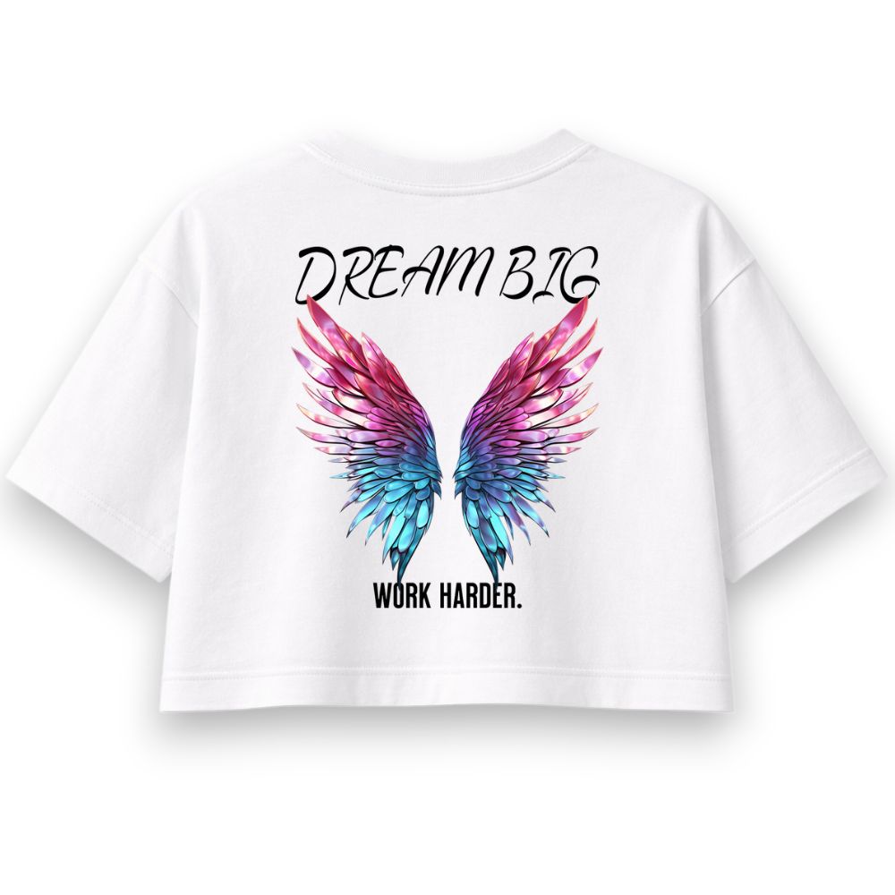 Dream Big Oversize Crop Top