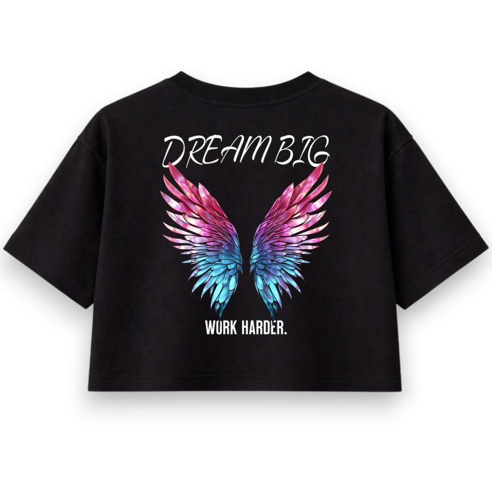 Dream Big Oversize Crop Top