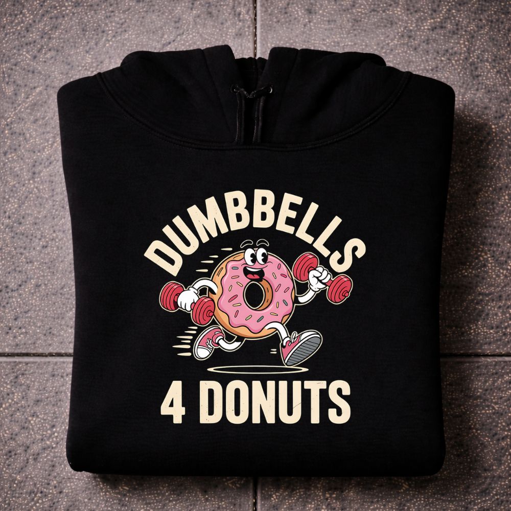 Dumbbells 4 Donuts Oversize Hoodie