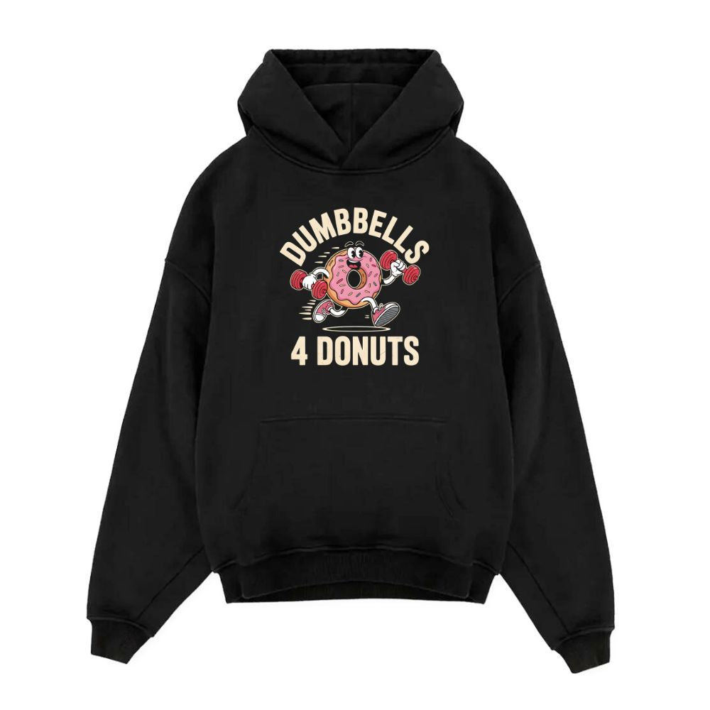 Dumbbells 4 Donuts Oversize Hoodie