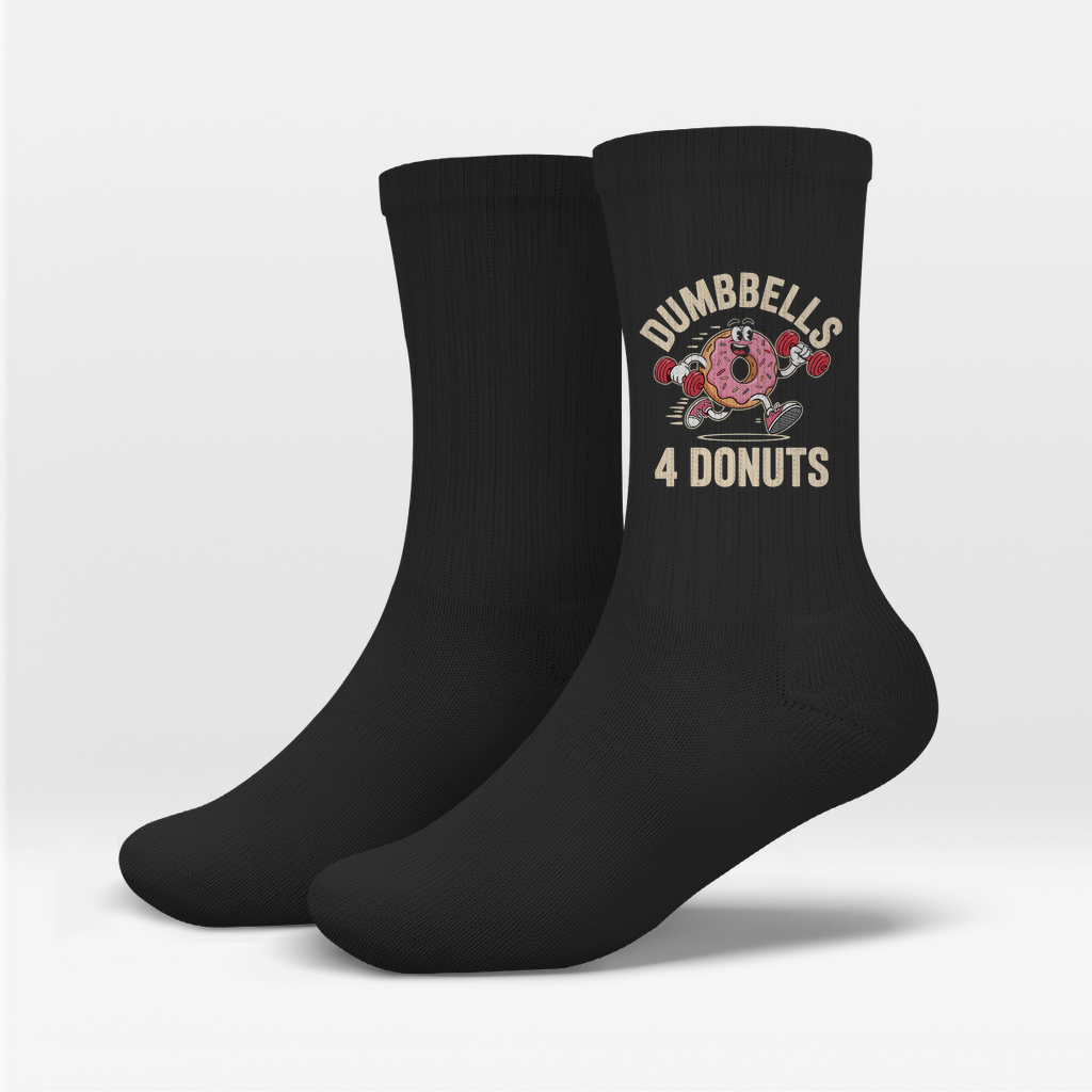 Dumbbells 4 Donuts Socken