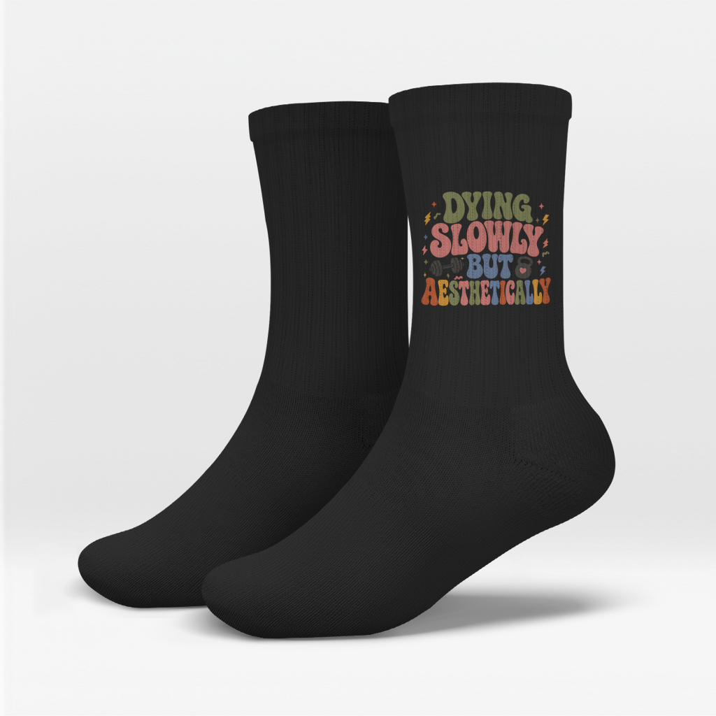 Dying Slowly But Aesthetically Socken