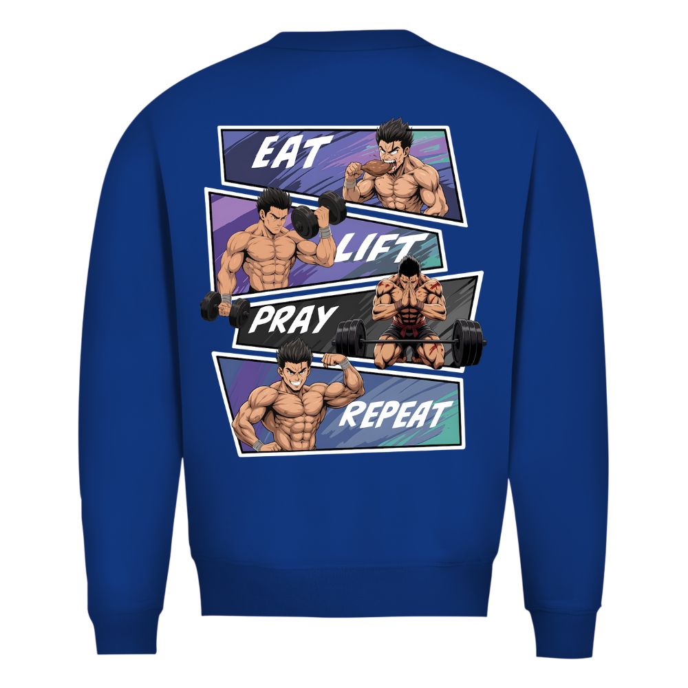 Eat Lift Pray Repeat Sweatshirt
