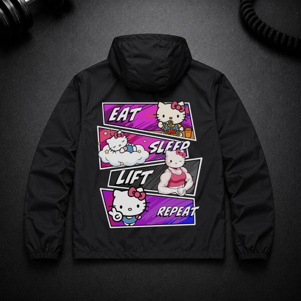 Eat Sleep Lift Repeat 4.0 Perfomance Jacket