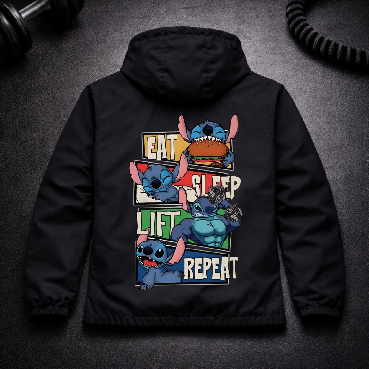 Eat Sleep Lift Repeat Perfomance Jacket