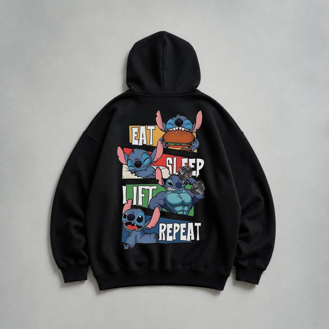 Eat Sleep Lift Repeat Hoodie