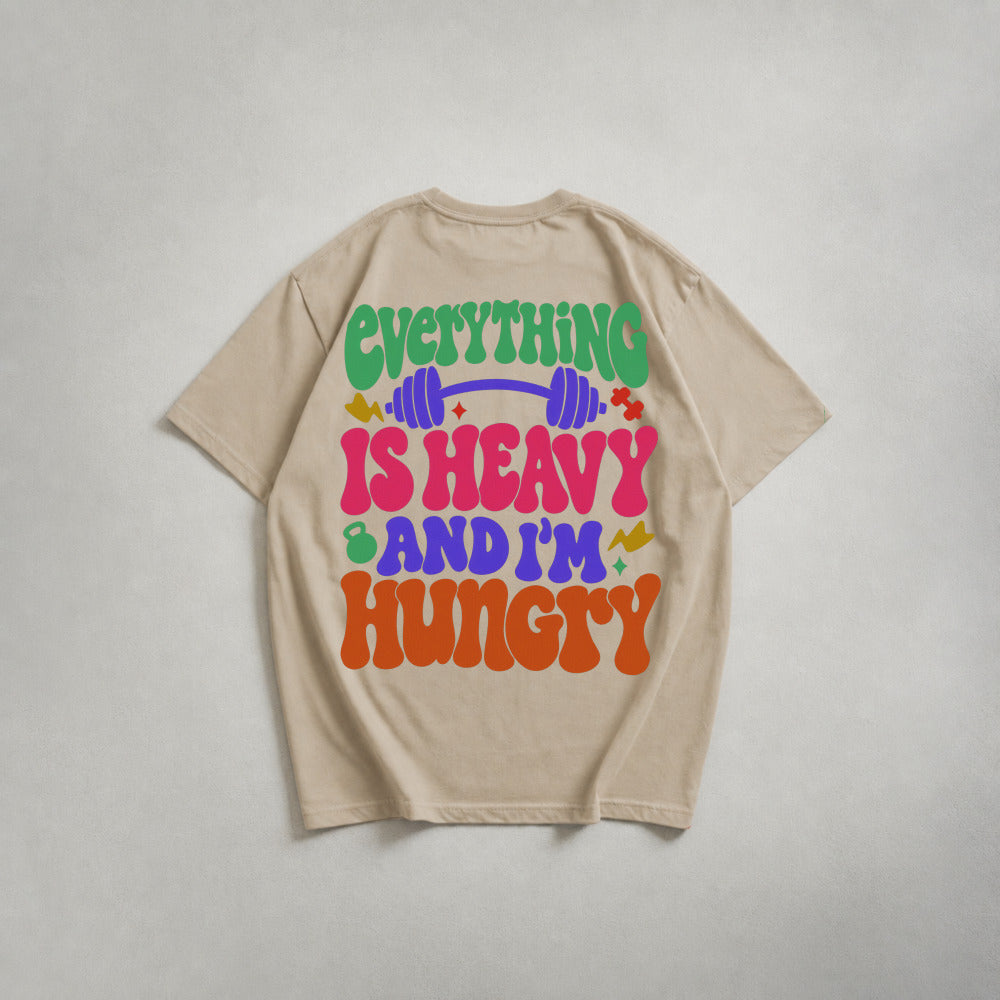 My Leg's Hurt And I'm Hungry Oversize Shirt
