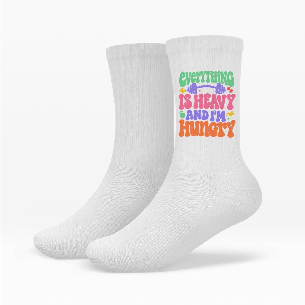 Everything Is Heavy And I'm Hungry Socken