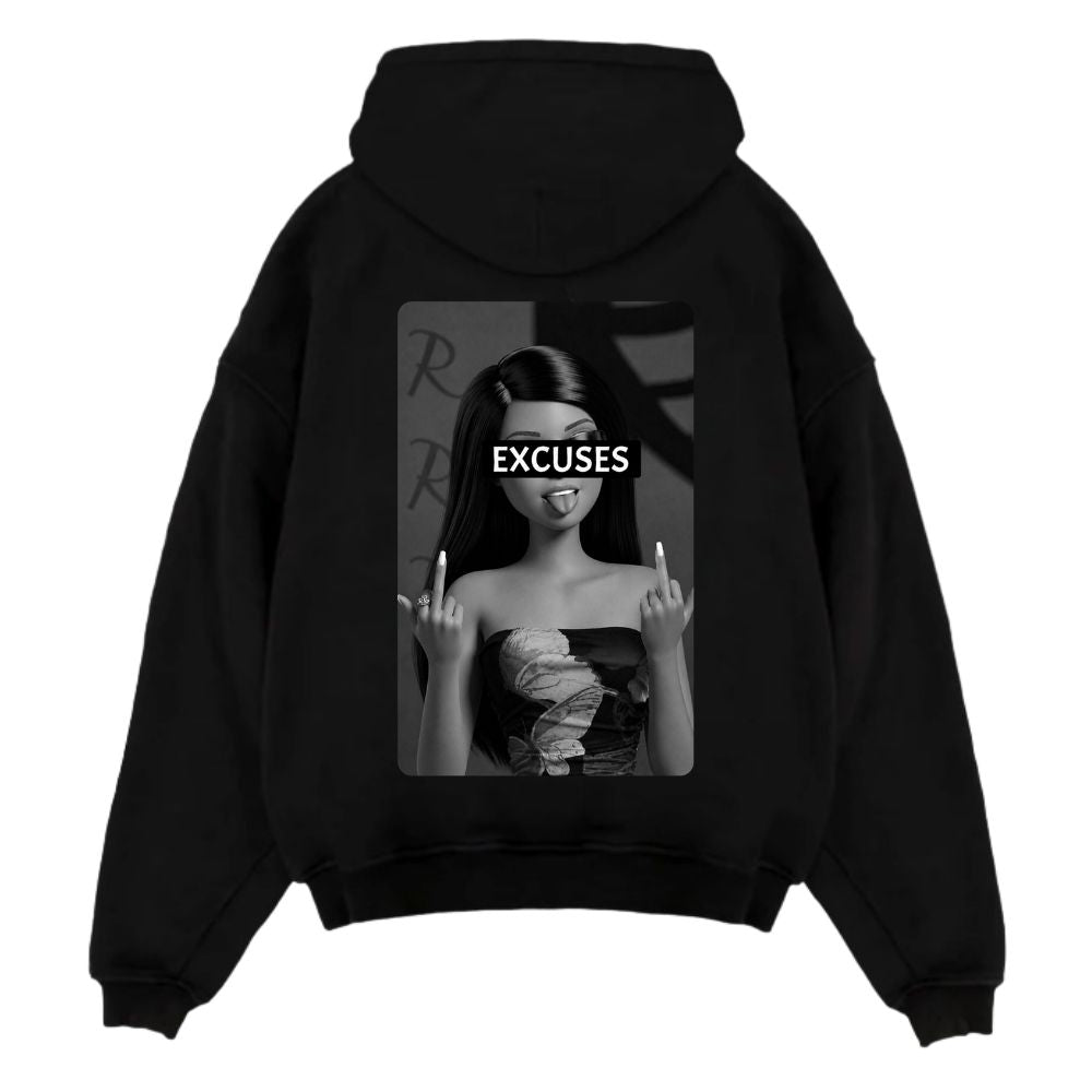 Excuses Oversize Hoodie