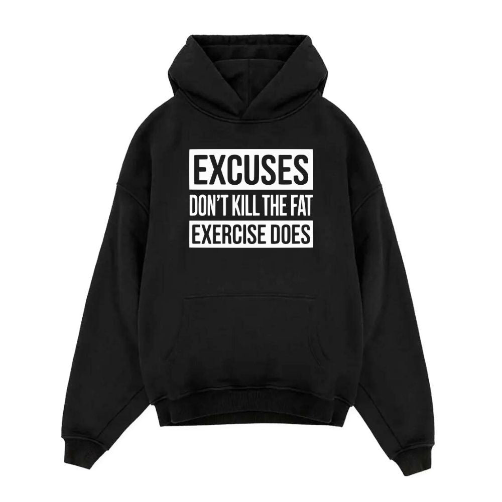 Excuses Oversize Hoodie
