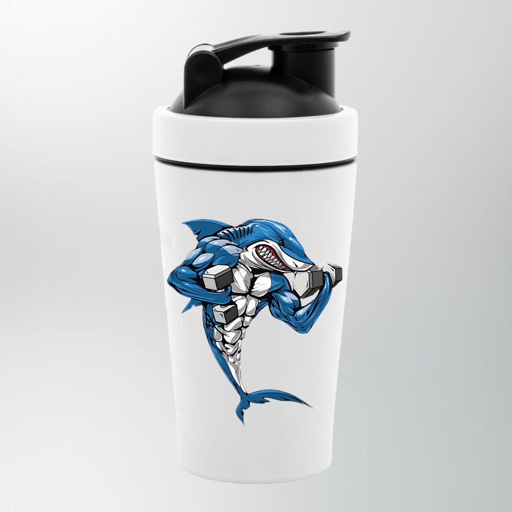 Fitness Shark Edelstahl Shaker