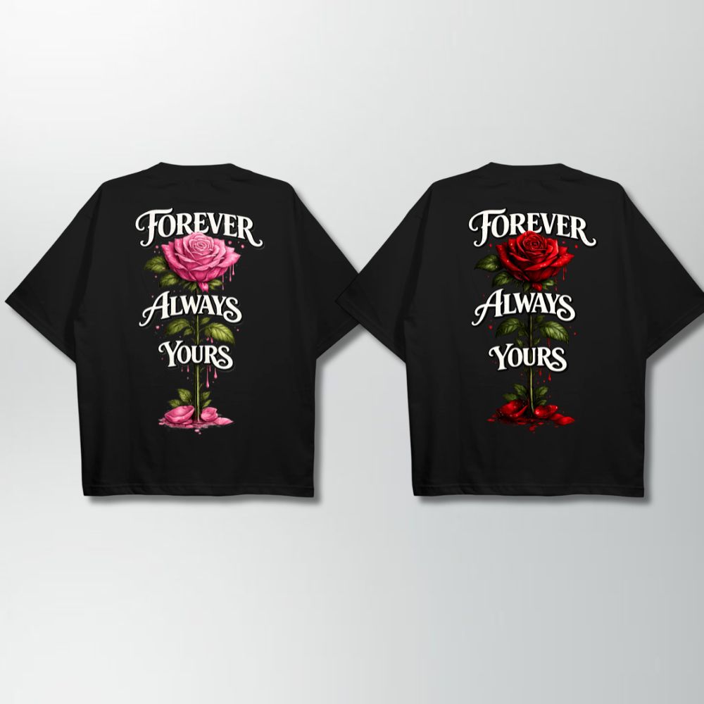 Always Yours Couple Oversize Shirt