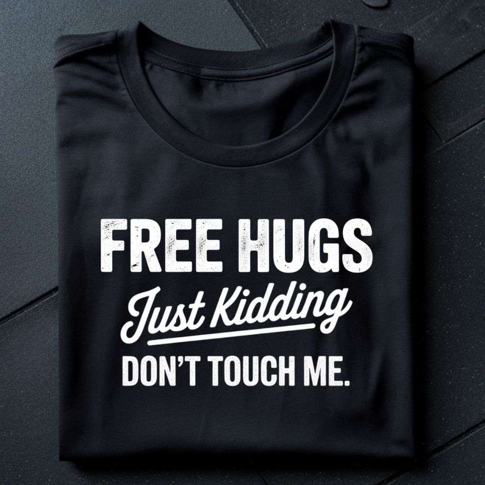 Free Hugs Oversize Shirt