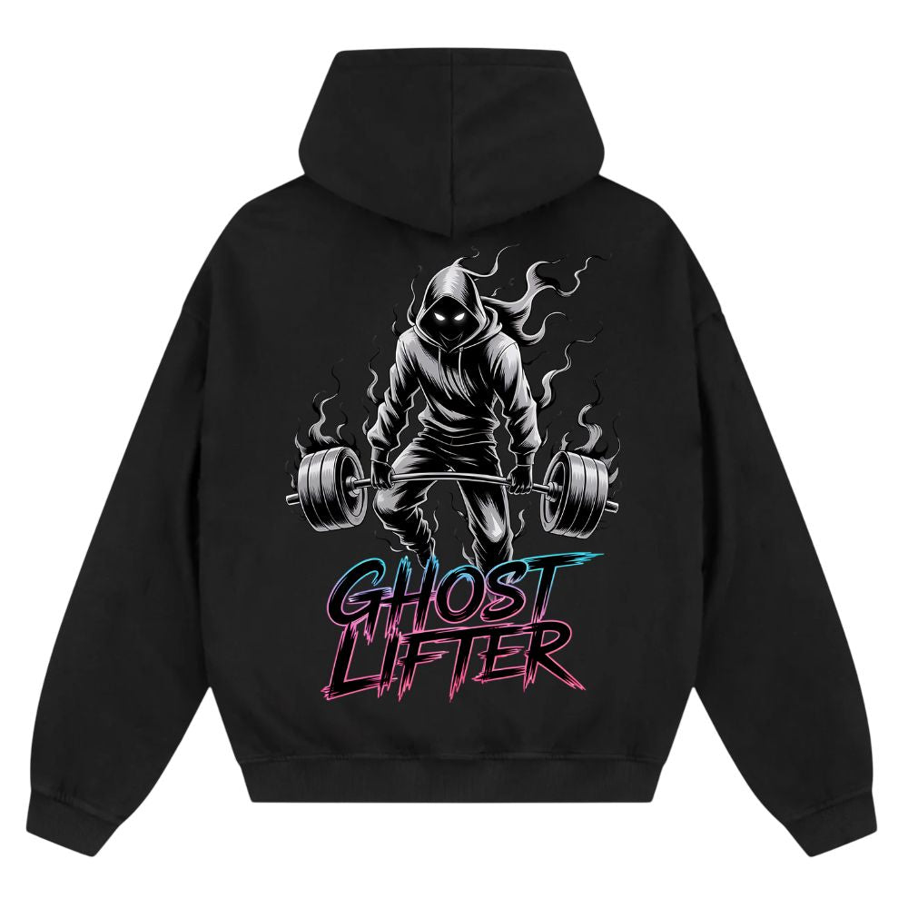 Ghost Lifter Oversize Zipper Hoodie