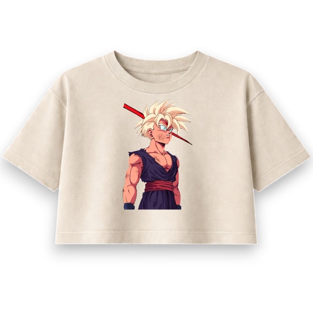 Gohan Oversize Crop Top