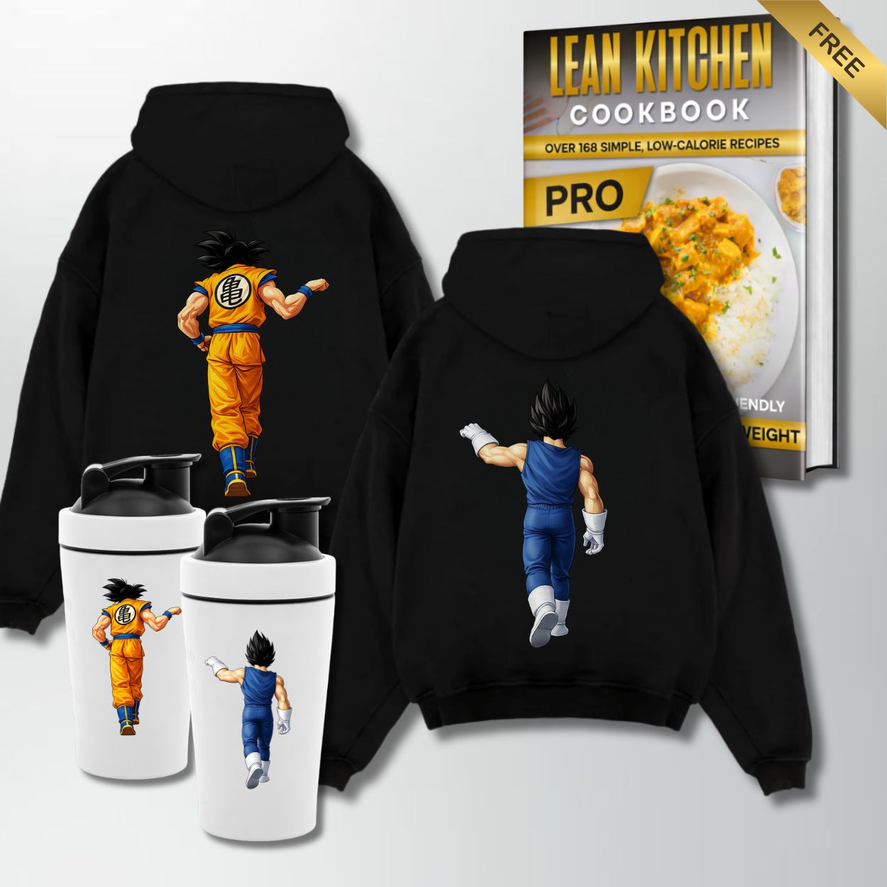 Goku x Vegeta Elite Gym Set