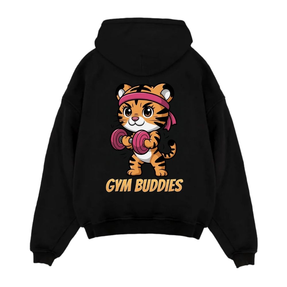 GYM BUDDIES - COUPLE OVERSIZE HOODIE