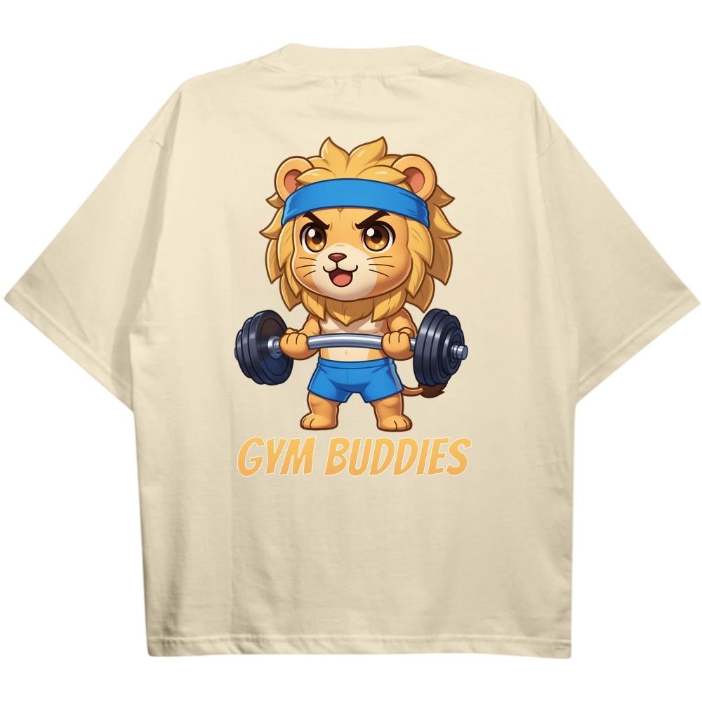 Gym Buddies Oversize Shirt