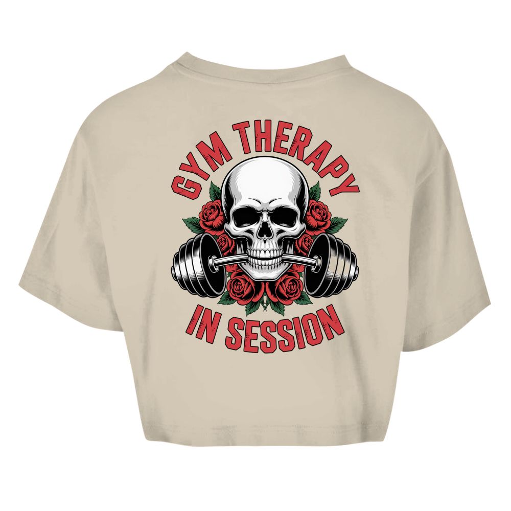 Gym Therapy Oversize Crop Top