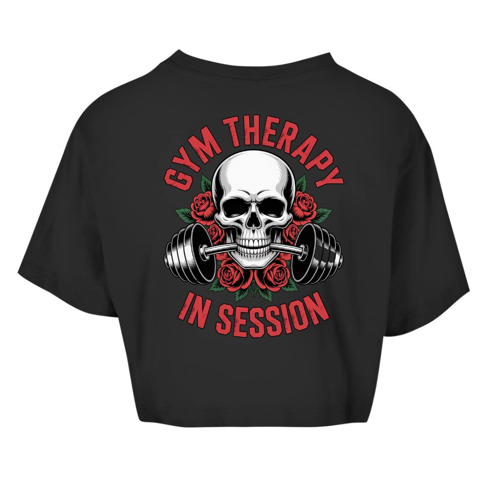 Gym Therapy Oversize Crop Top