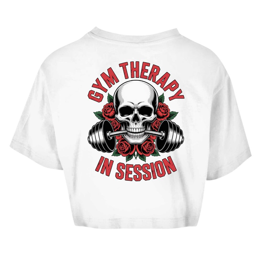 Gym Therapy Oversize Crop Top