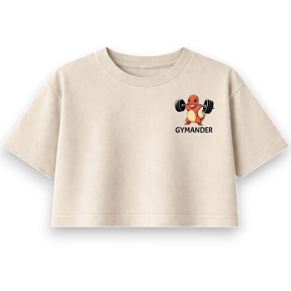 Gymander Oversize Crop Top