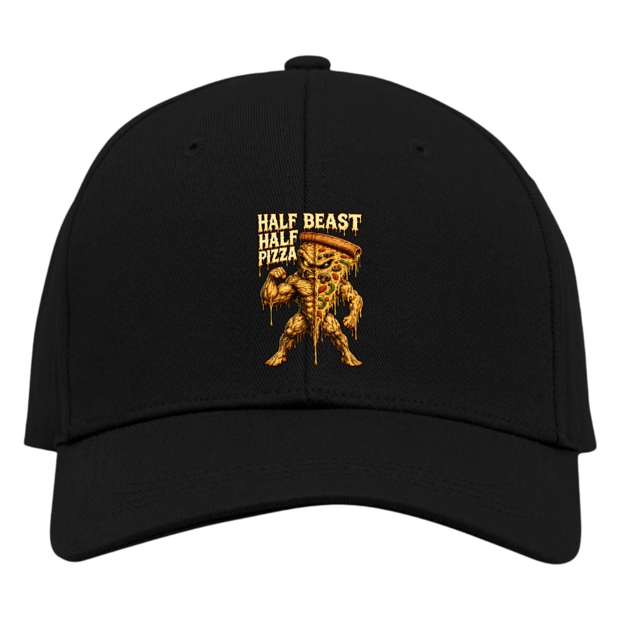 Half Beast Half Pizza Cap