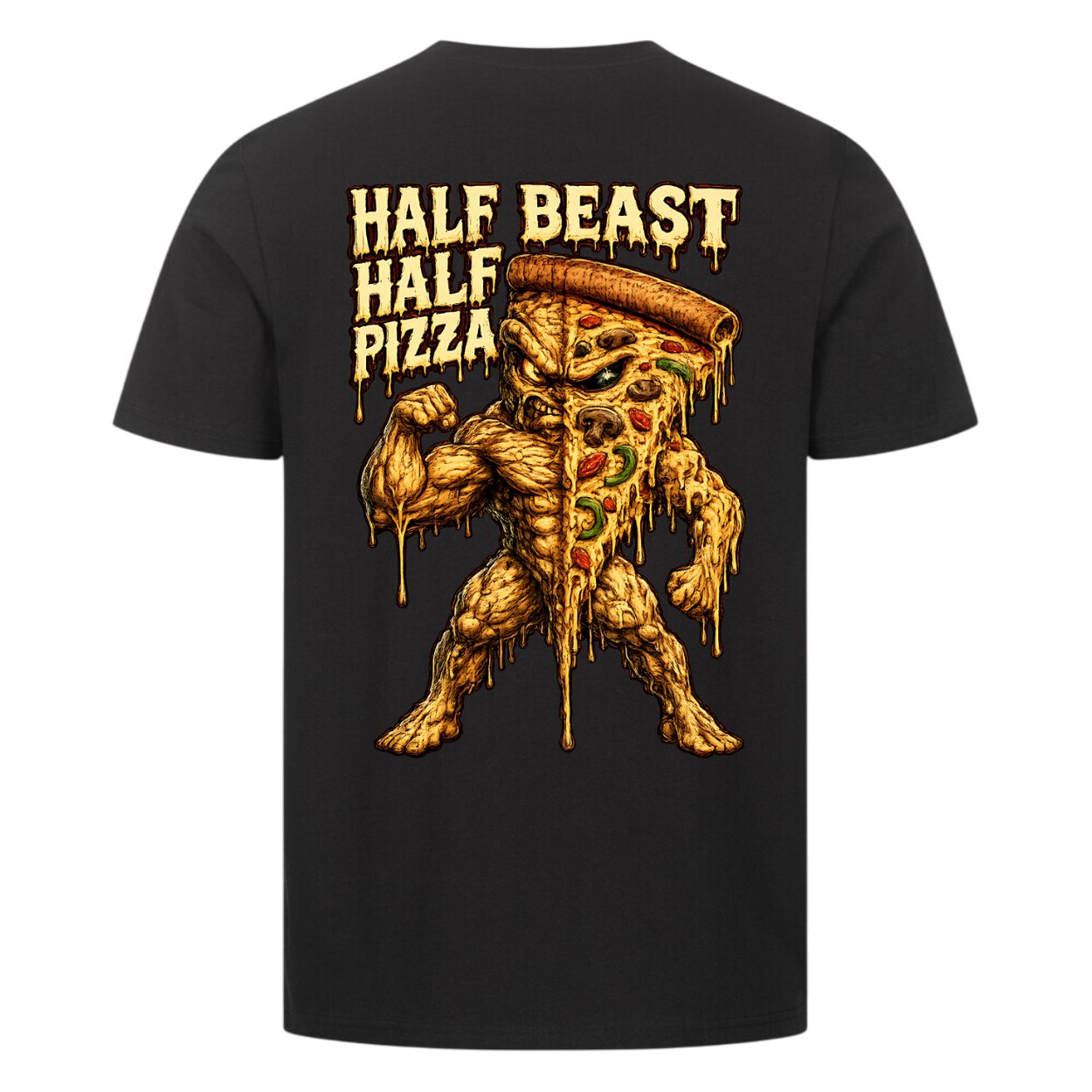 Half Beast Half Pizza Shirt