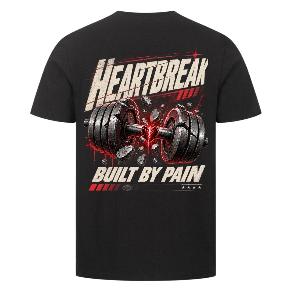 Heartbreak Premium Shirt Schwarz Backprint