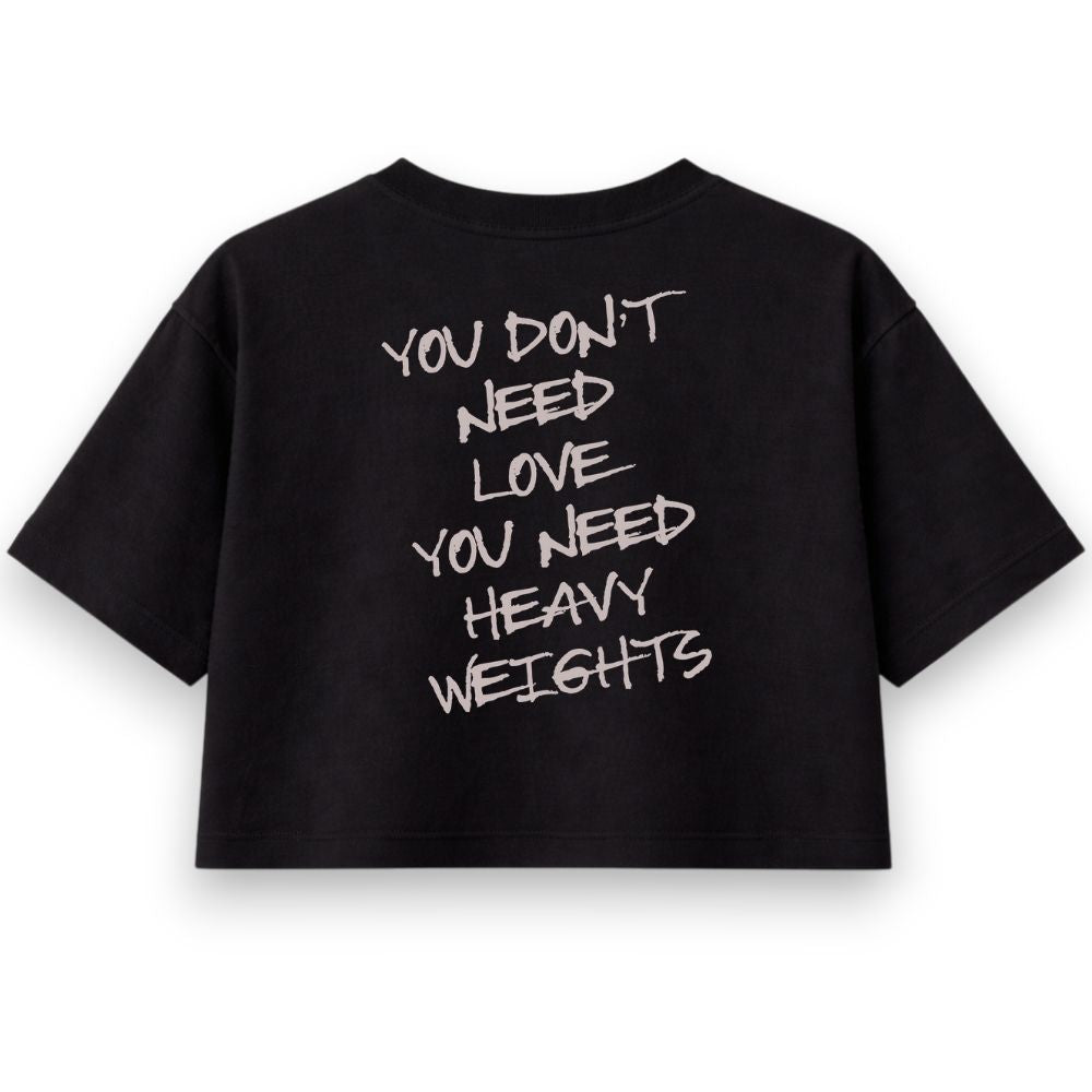 Heavy Weights Oversize Crop Top