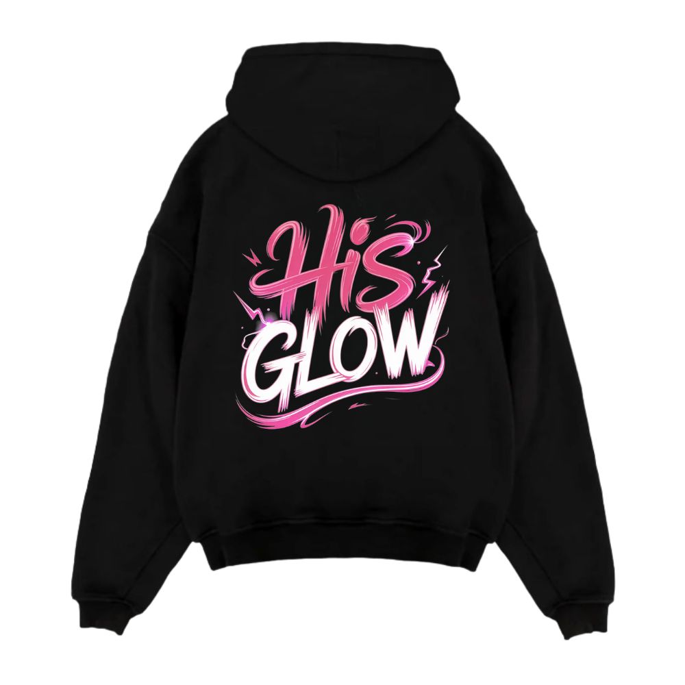 His Glow Oversize Hoodie