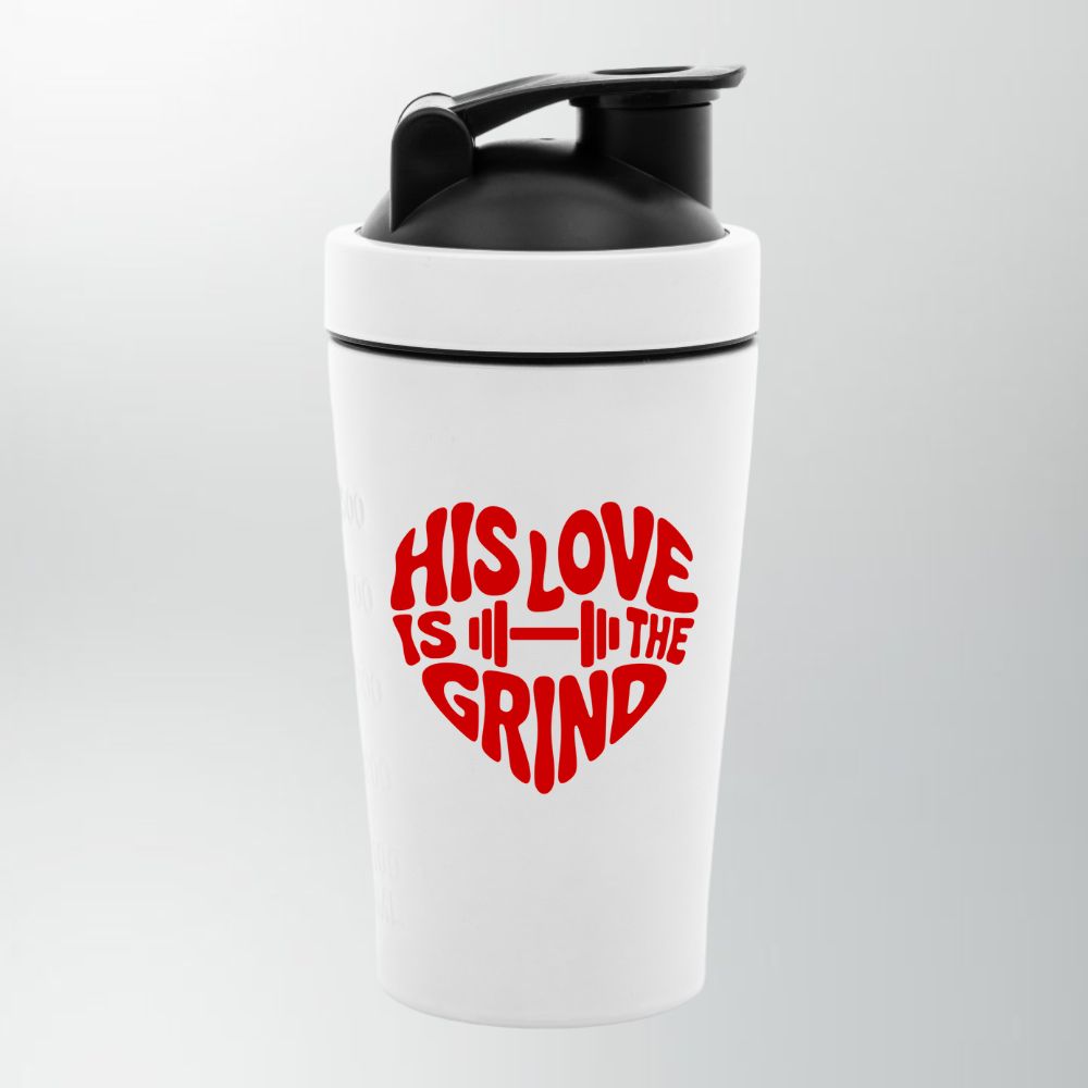 His Love Edelstahl Shaker